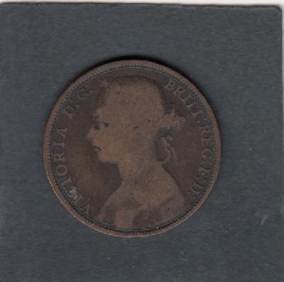 Beschrijving: 1 Penny  VICTORIA 